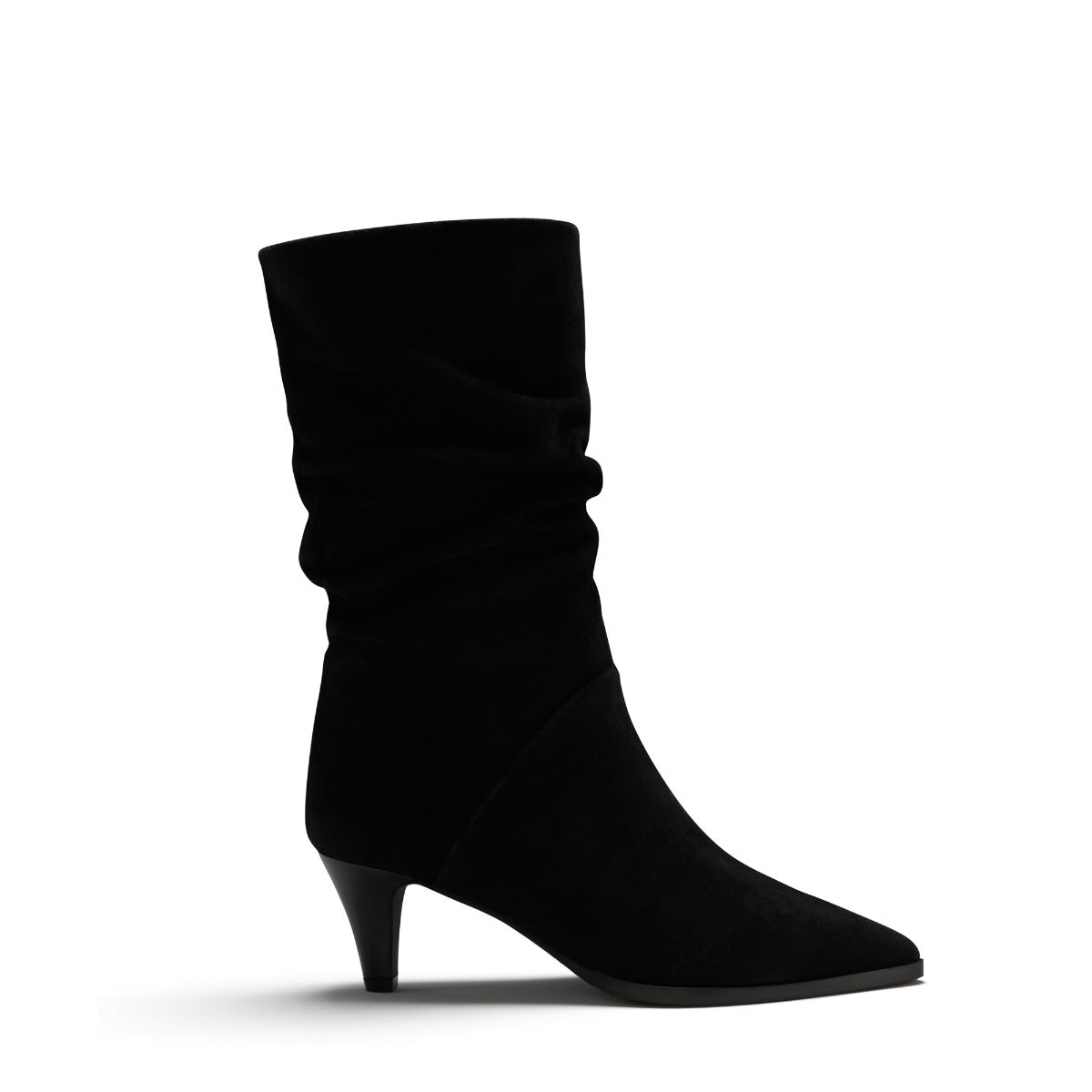 Isabel Bernard Vendôme Margot Black Suede Boots IB54005-101-37