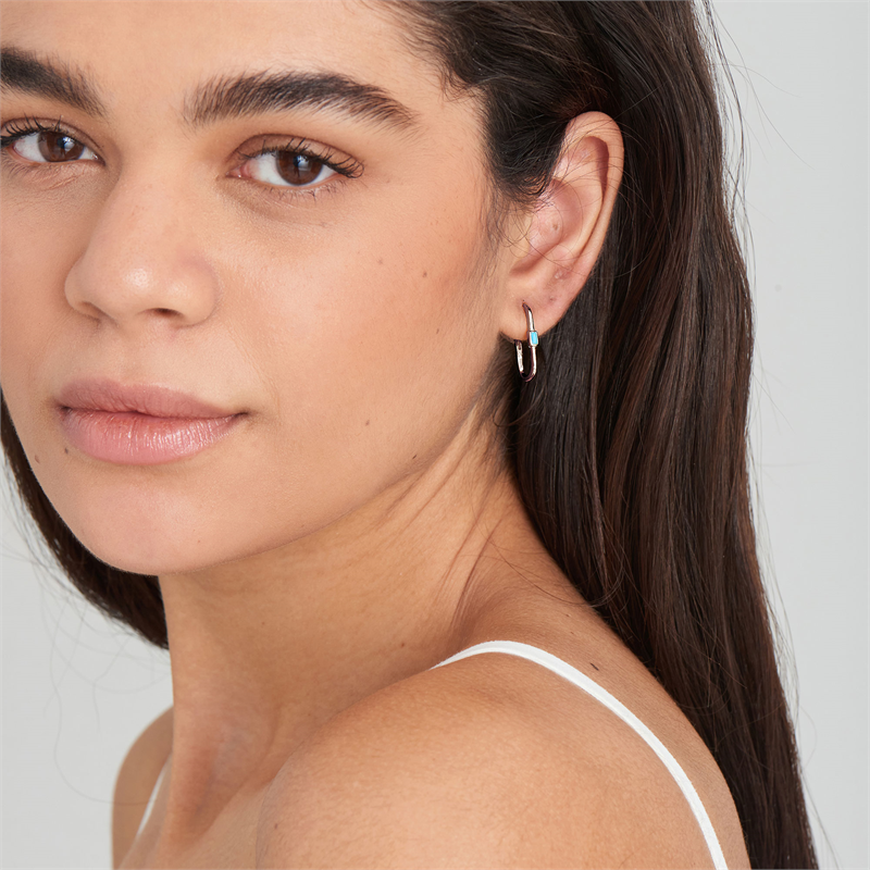 Ania Haie Into The Blue Zilverkleurige Oorbellen 2002-AH-E033-05H-zoom-