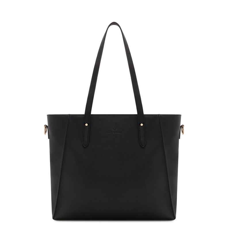 Violet Hamden Essential Bag Zwarte Shopper met 13 inch Laptopvak VH25035-801-zoom-