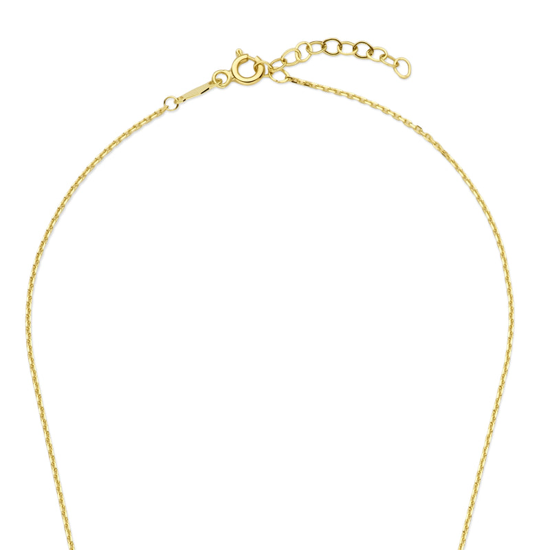 Beloro Jewels Monte Napoleone Perla 9 Karaat Ketting BO340026-zoom-