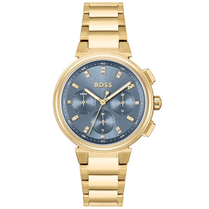 Hugo Boss BOSS ONE Blauw Dames Horloge 2002-HB1502677-zoom-