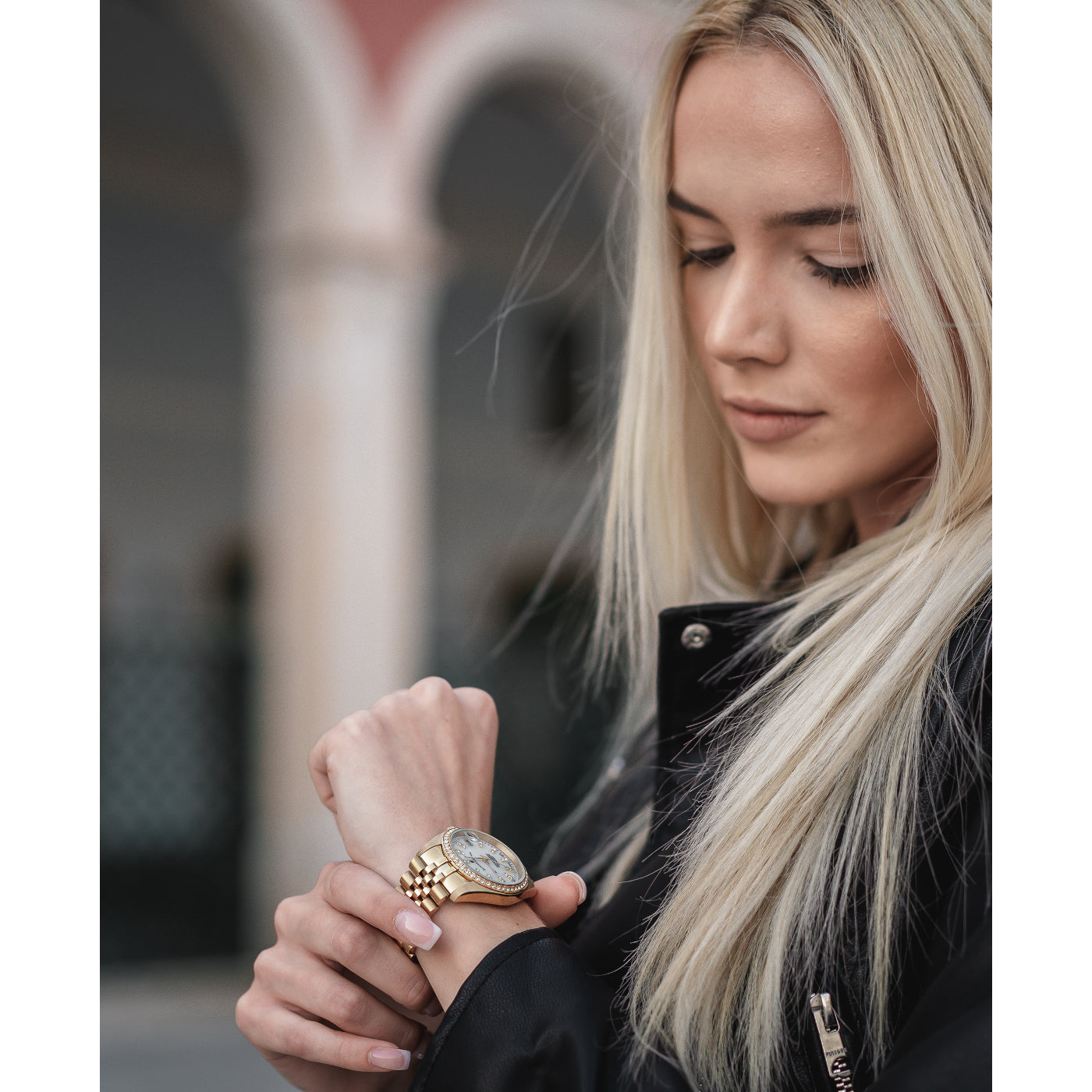 Jacques du Manoir Inspiration Gold Watch NRO.12