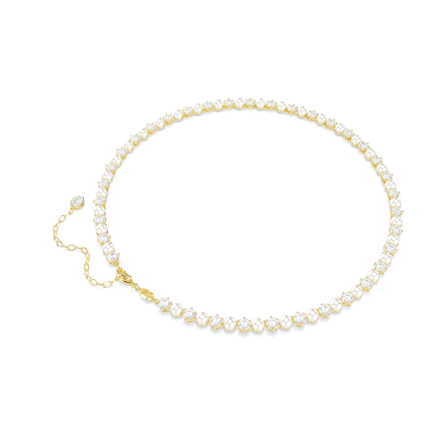 Swarovski Matrix Gold Plated Necklace 5742039