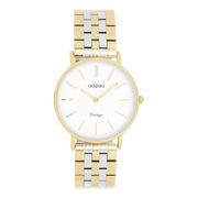 OOZOO Vintage Gold and White Women's Watch C20407