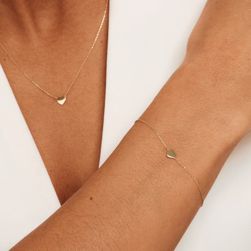 Isabel Bernard Cadeau d'Isabel 14 karaat gouden collier en armband giftset IB90062-zoom-