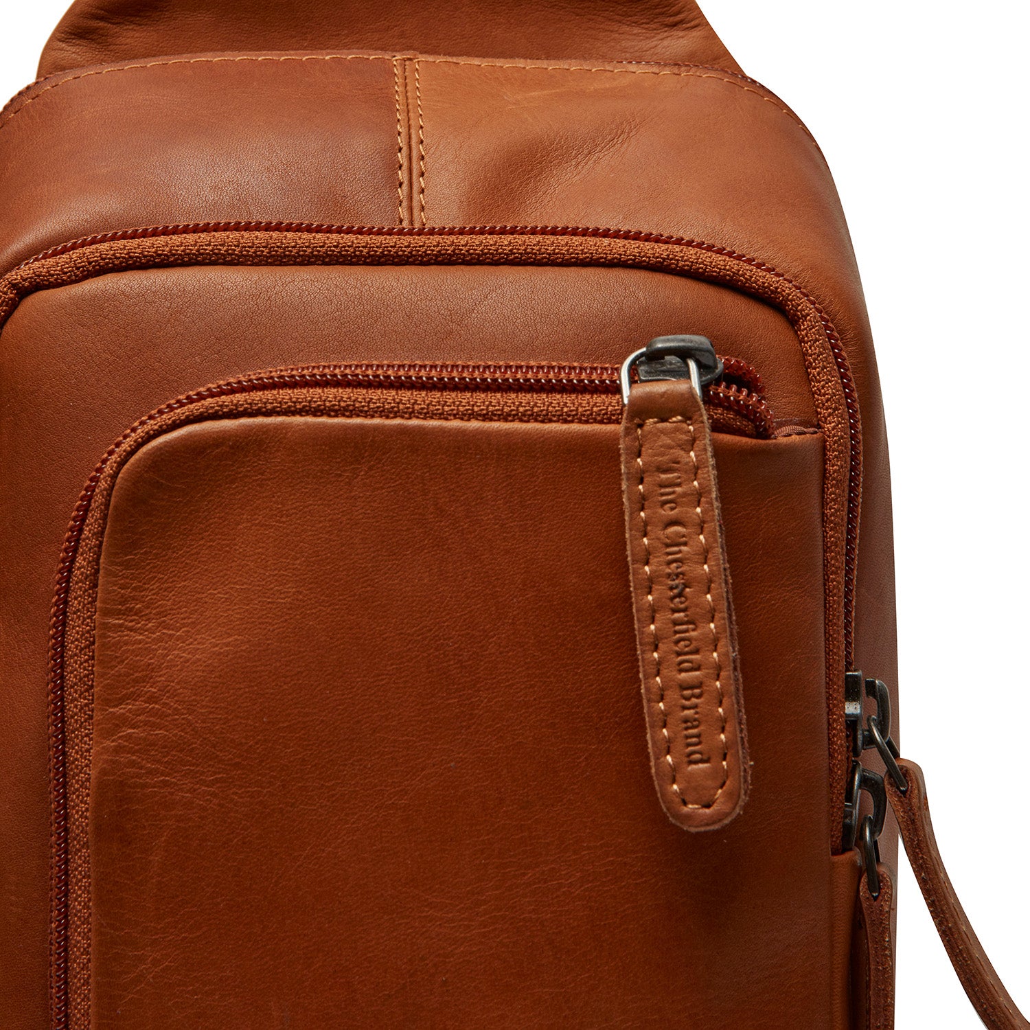 The Chesterfield Brand Riga Leather Cognac Crossbody Bag C58.028431