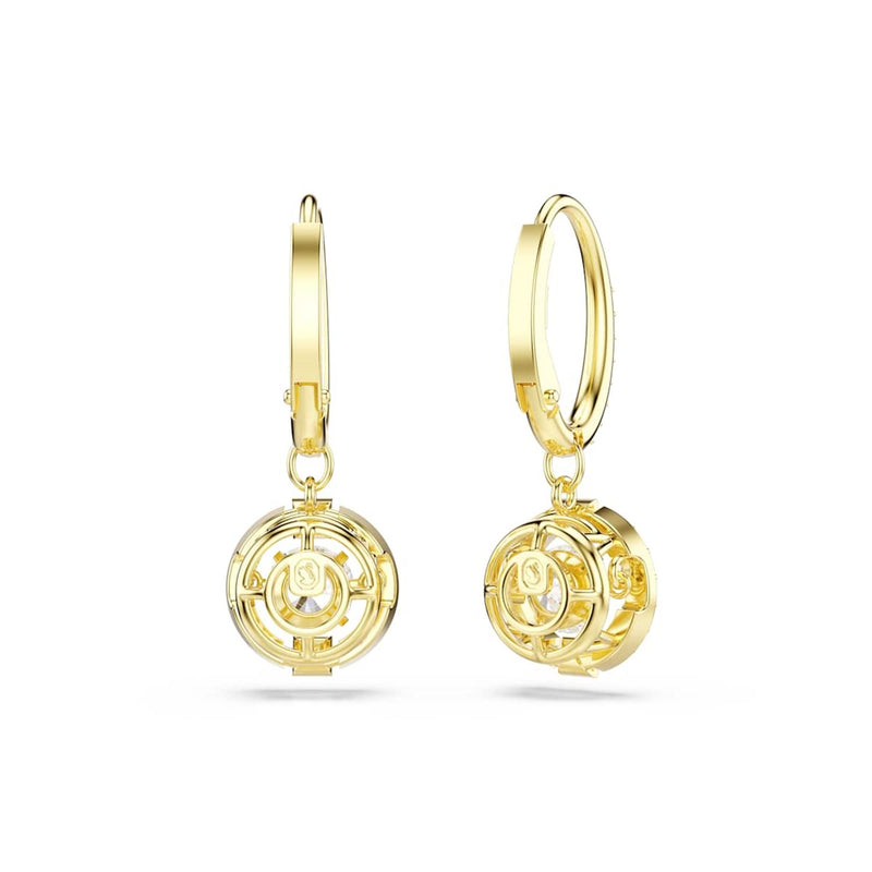 Swarovski Una Sparkling Dc Goudkleurige Oorbellen 5758095-zoom-