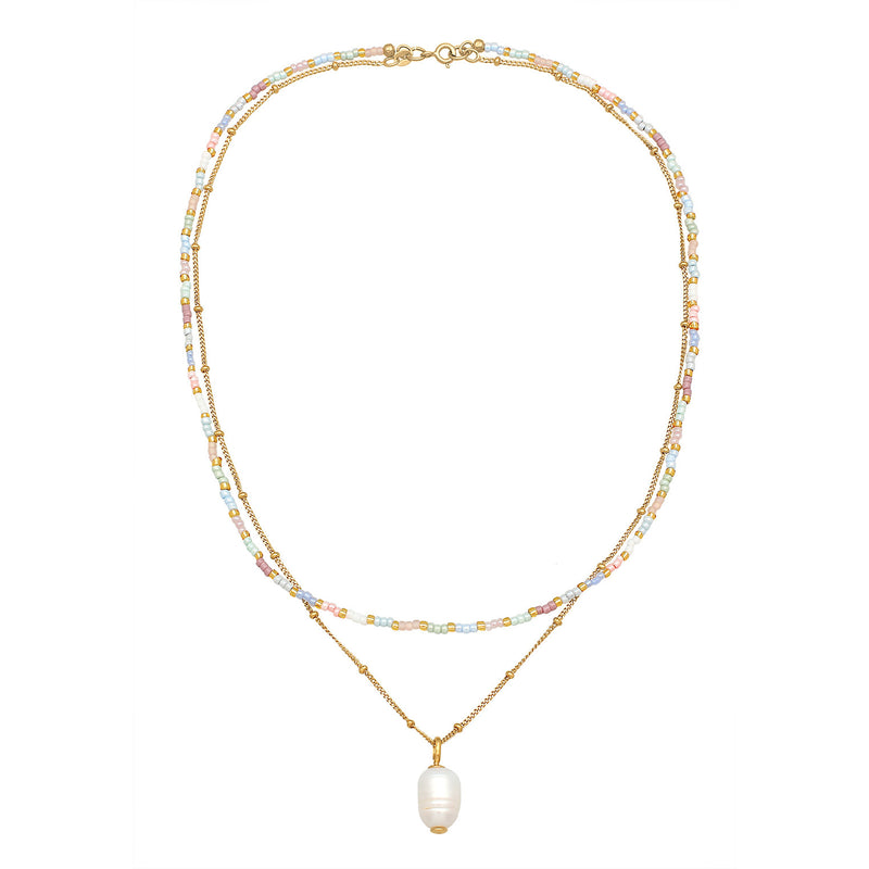 Elli 925 Sterling Silver Layered with Pearl 2004-BF-0008209-001-zoom-