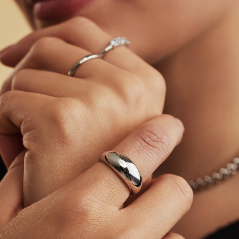 Parte Di Me Ponte Vecchio Santa Trinita 925 sterling zilveren ring PDM33006-60-zoom-