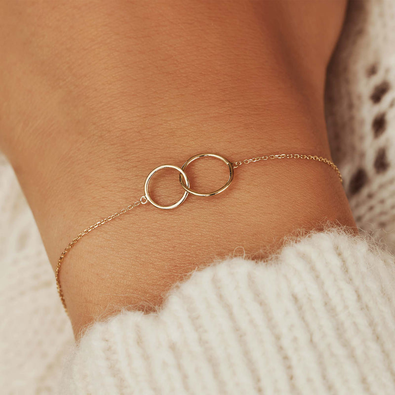 Isabel Bernard Le Marais Loulou 14 Karaat Gouden Armband IB320102 (Lengte: 18.00 cm)-zoom-