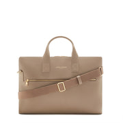 Isabel Bernard Honoré Anique Taupe Kalfsleren Handtas IB25070
