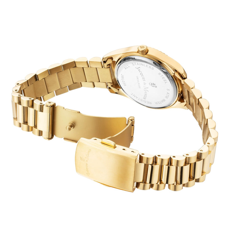 Jacques du Manoir Inspiration Prime Zwart Dameshorloge JWL03908-zoom-