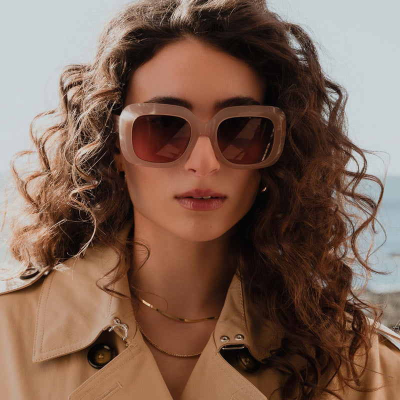 Isabel Bernard La Villette Rive Zacht Roze Vierkante Zonnebril IB400003-20-20-zoom-