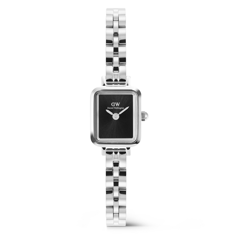 Daniel Wellington Petite & Quadro Mini Arch Black Women's Watch DW00100845-zoom-