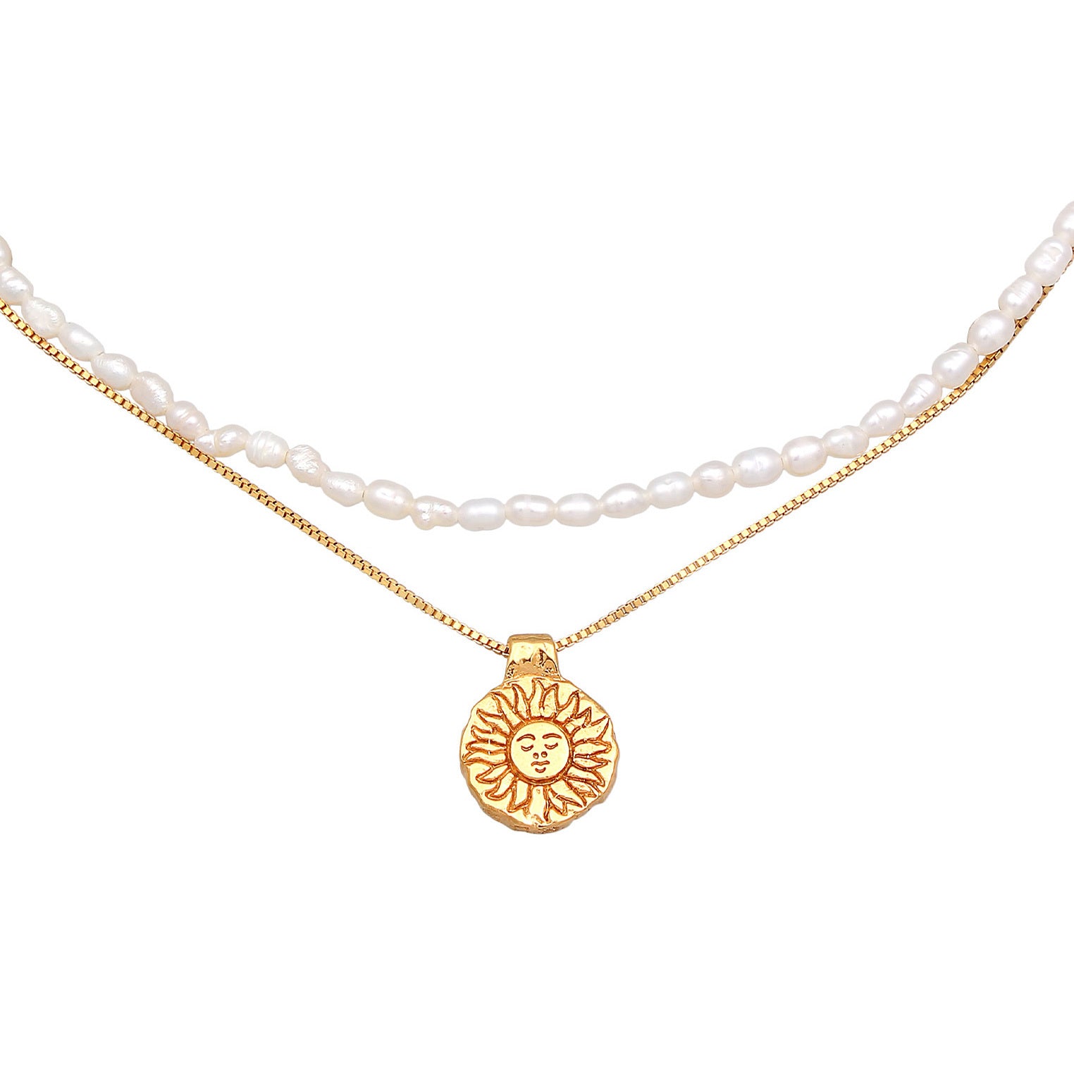 Elli 925 Sterling Silver Layered Choker 2004-BF-0007246-001