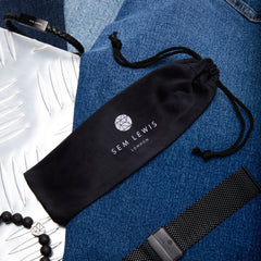 Sem Lewis Metropolitan Strap 24mm Gunmetal SL620025