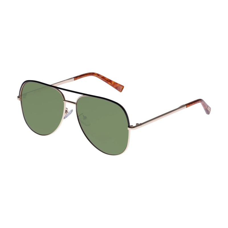 Le Specs Hey Bby Zwarte Zonnebril LSP2202497-zoom-
