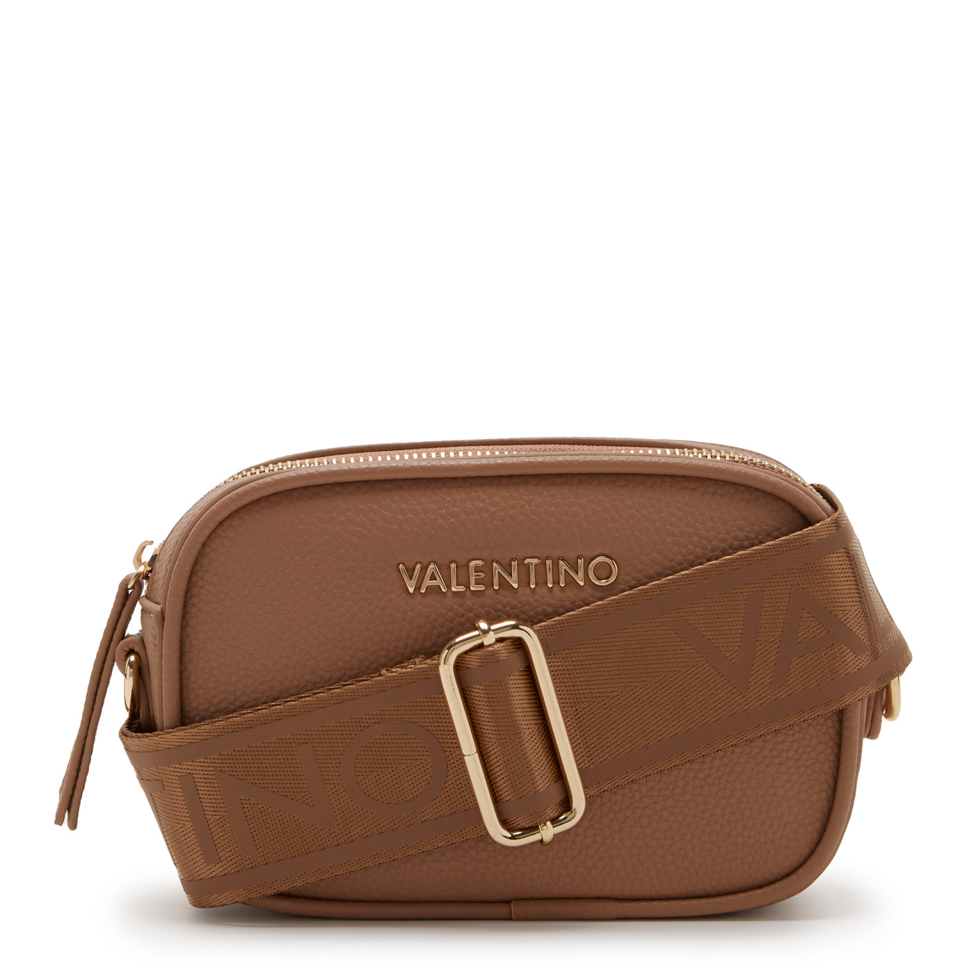 Valentino Bags Miramar Beige Crossbody Bag VBS7UE01GBEIGE