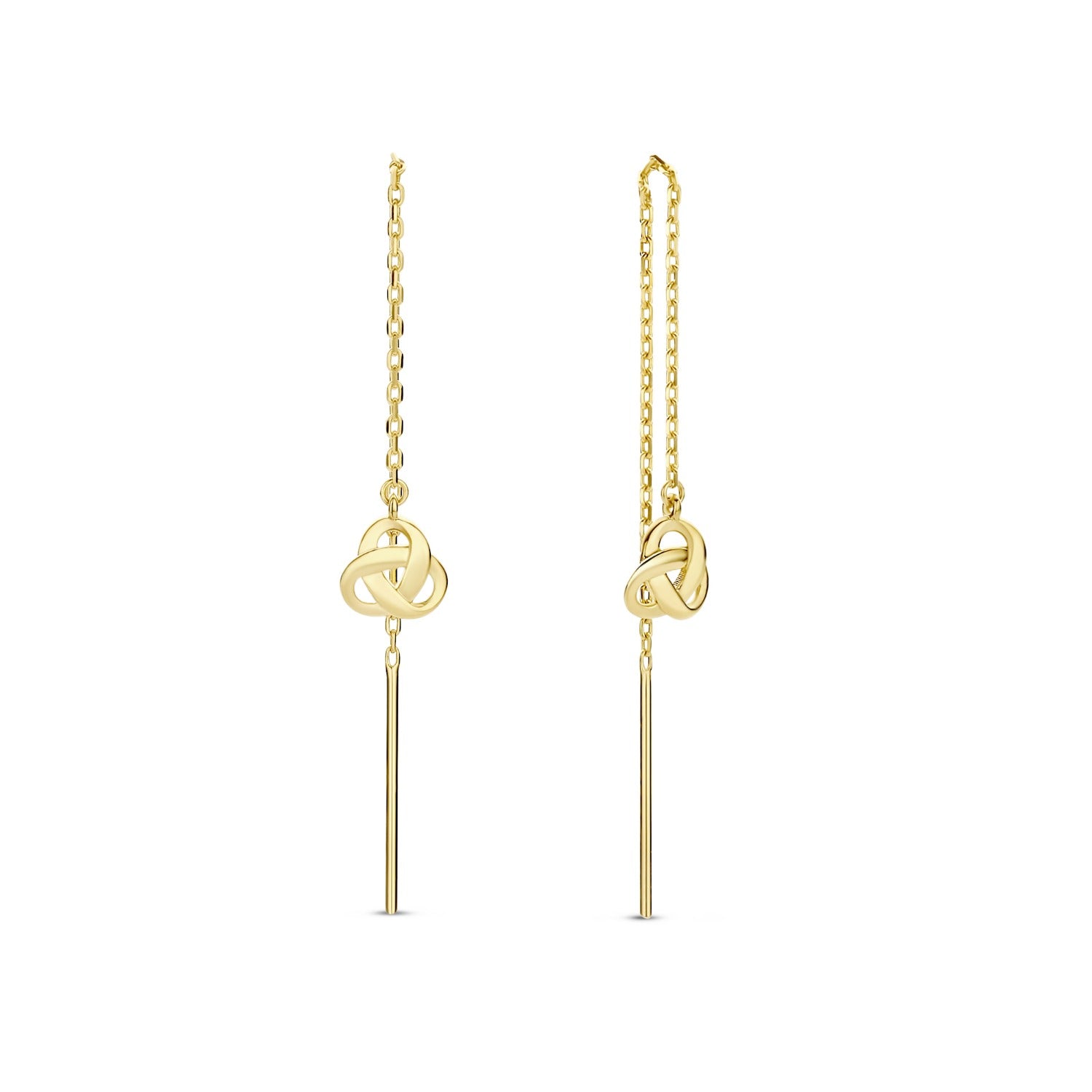 Isabel Bernard Rivoli Méline 14 Carat Golden Drop earrings IB360220