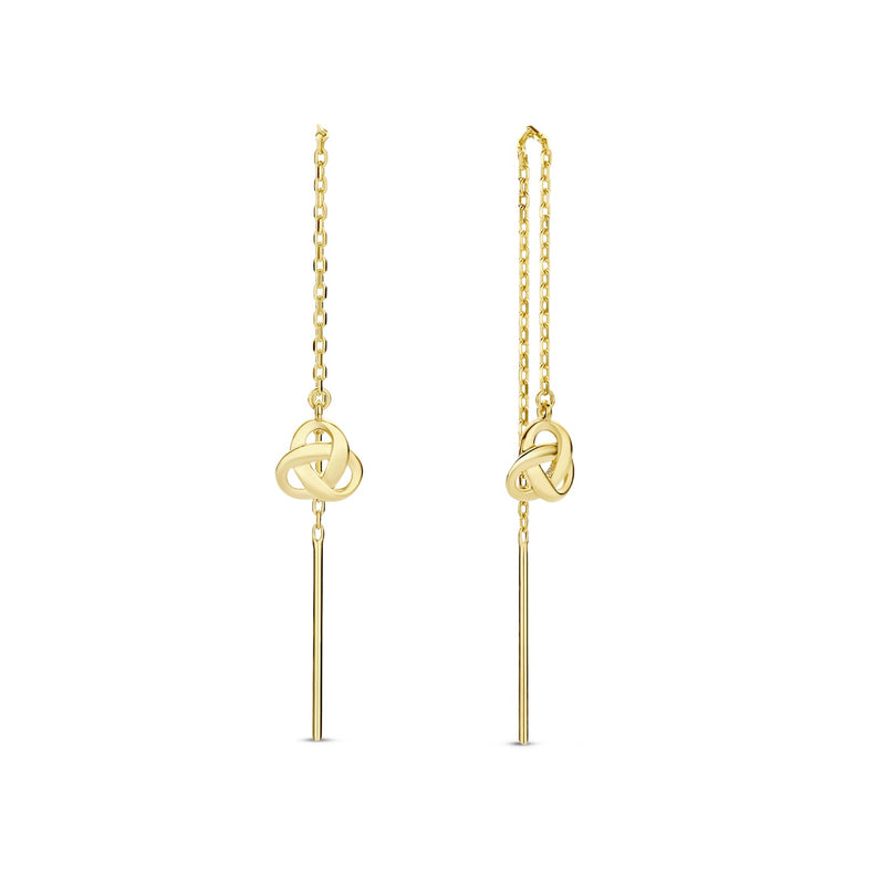 Isabel Bernard Rivoli Méline 14 Karaat Gouden Oorhangers IB360220-zoom-