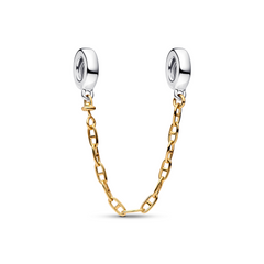 Pandora Moments Gold Plated Elongated Safety Chain 763904C00-05
