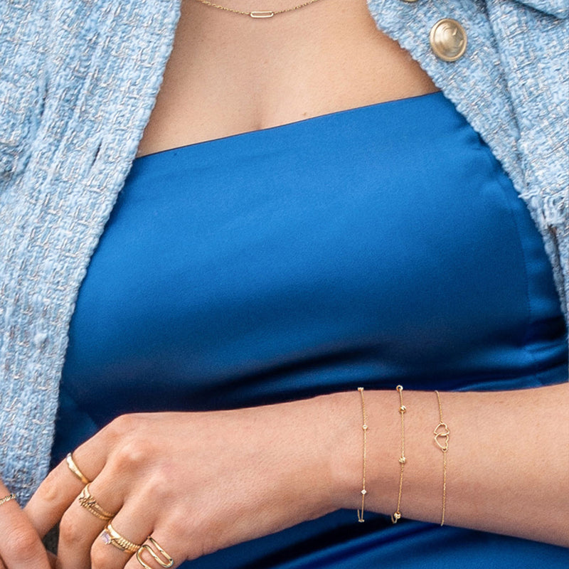 Jackie Gold Rembrandt 14 Karat Gold Bracelet JKB25.554-zoom-