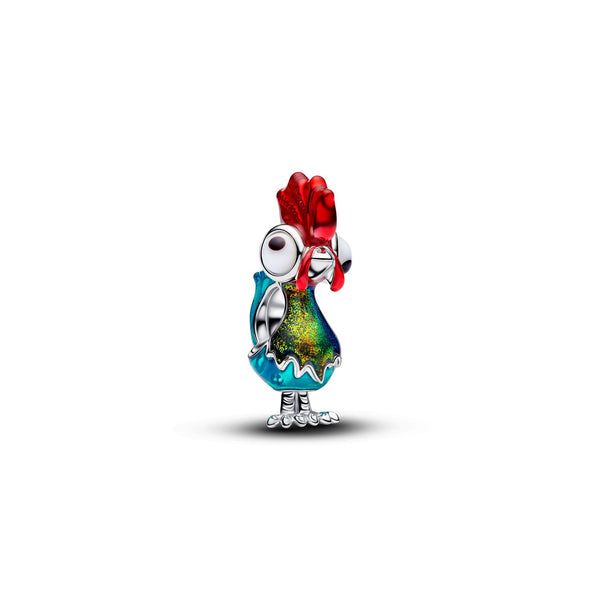 Pandora Disney Murano Glass and Enamel Disney Heihei Bedel 794644C01