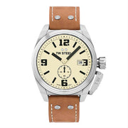 TW Steel Canteen Crème Heren Horloge 2002-TW1000