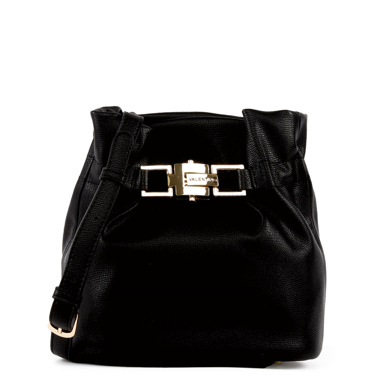 Valentino Bags Fedora Re Zwarte Schoudertas VBS9A733NERO-zoom-