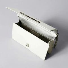 Valentino Bags Stefany White Crossbody Bag VBS90110BIANCO