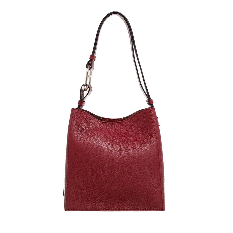 Furla Nuvola Red Leather Bucket bag 2001-A0629250-zoom-