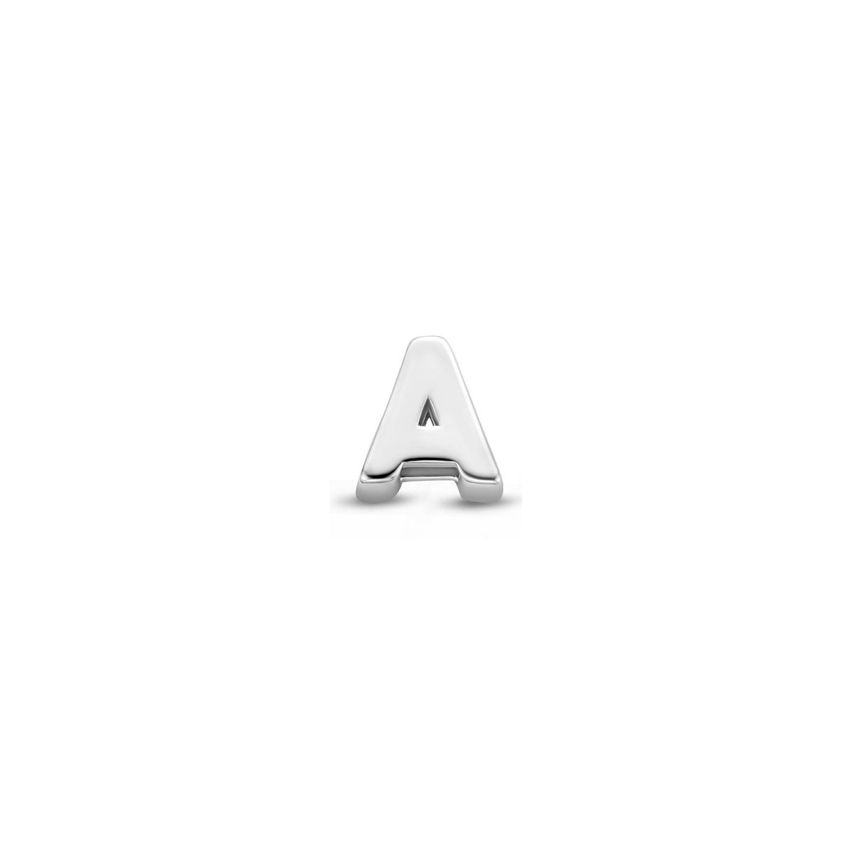 Selected Jewels Julie Chloé 925 sterling zilveren initial enkele oorbel SJ360031-A