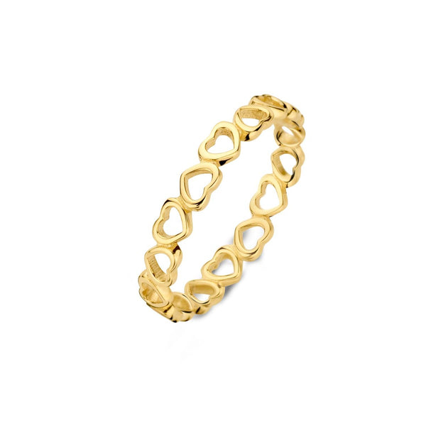 Corazón ring - 14 karaat goud