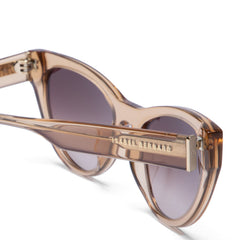 Isabel Bernard La Vilette Transparent Brown Sunglasses IB380011-13-14