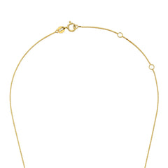 Isabel Bernard Étoiles d’Or Leo 14 Carat Gold Venetian Necklace With Horoscope IB340182