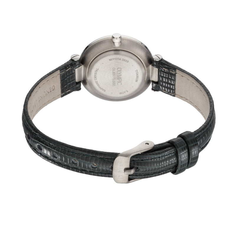 Olympic Titanium Grijs Dameshorloge OL80DTL002-zoom-