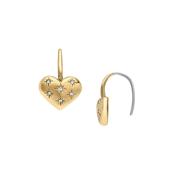 Fossil Sadie Gold Coloured Earrings JF04833710