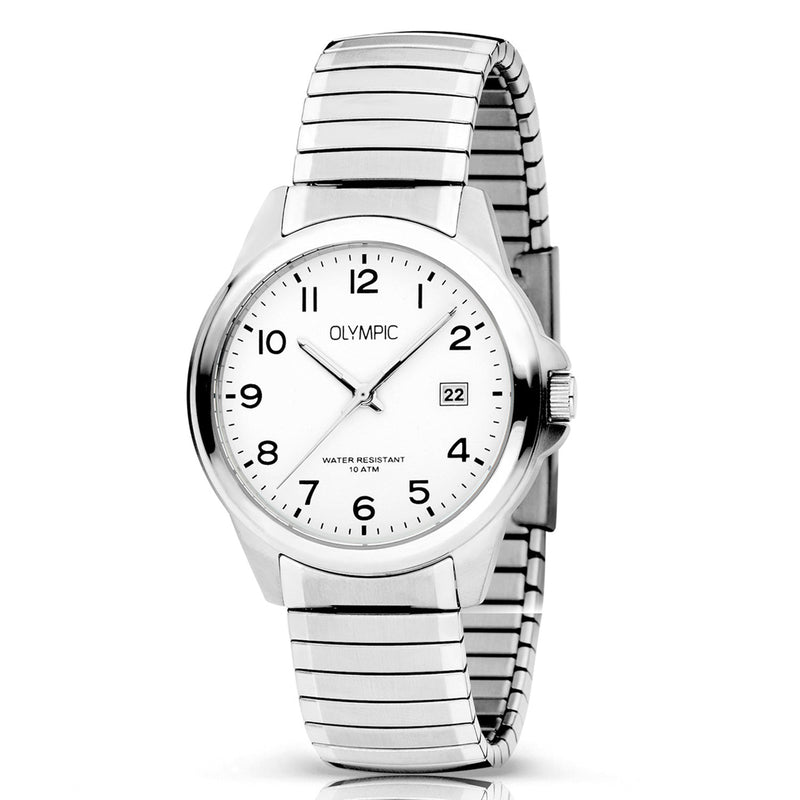 Olympic Charlie Wit Heren Horloge 2002-OL26HSS307-zoom-