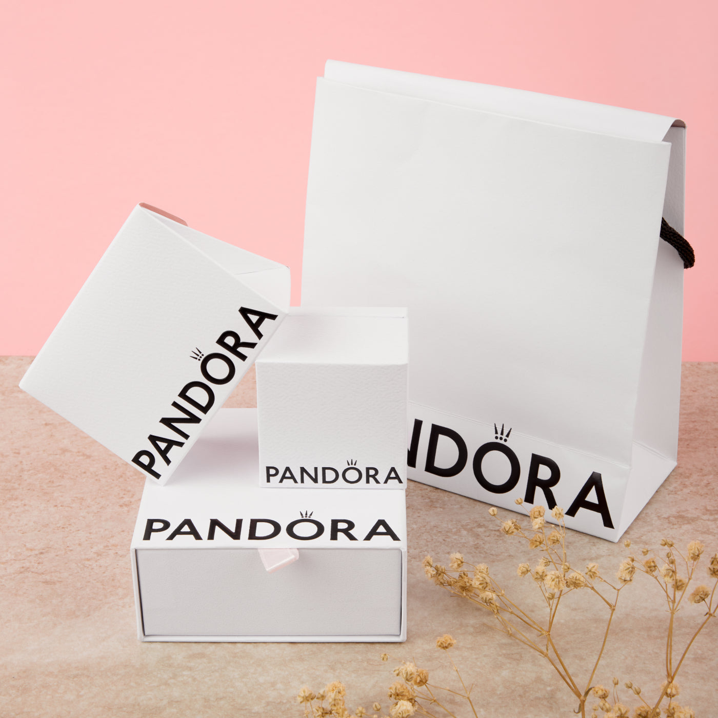 Pandora Silver CharmwithZirconia 791714CZ