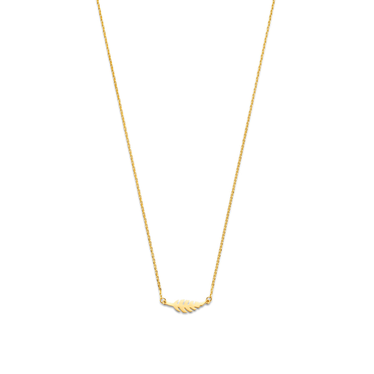 Isabel Bernard Monceau Giselle 14 Carat Golden Necklace IB340102