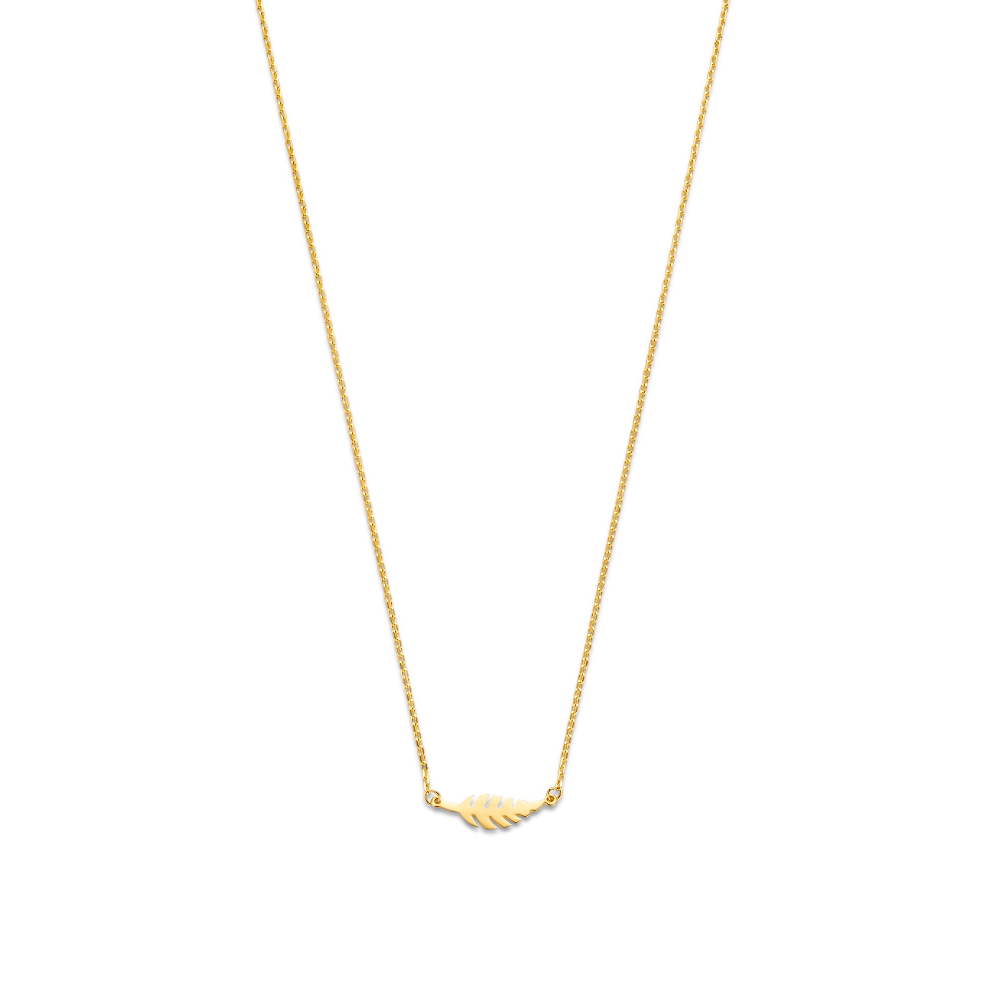 Isabel Bernard Monceau Giselle 14 Carat Golden Necklace IB340102