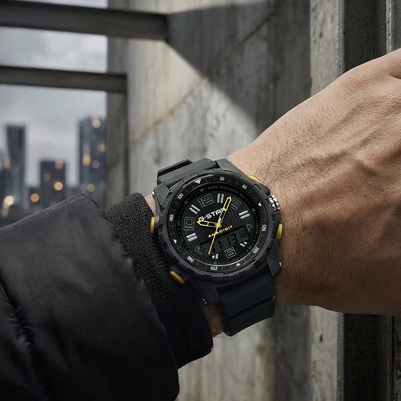 G-STAR Ops01 Zwart Ana-Digi Horloge GSW.502.02-zoom-