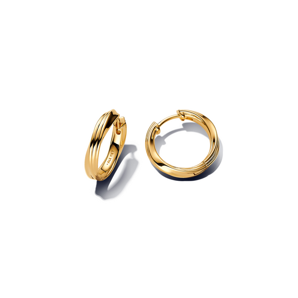 Pandora Essence Gold Plated Gedraaide Oorringen 263878C00