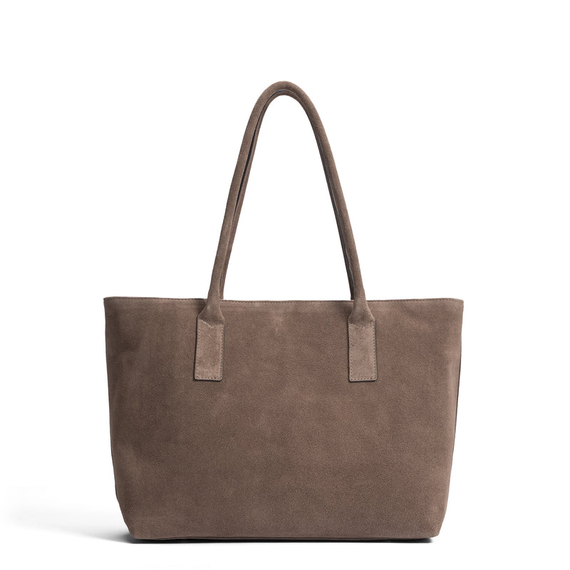 Isabel Bernard Honoré Elin Taupe suède schoudertas IB25111-178-zoom-