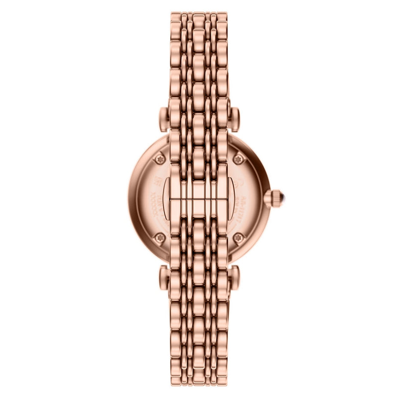 Emporio Armani Round Pink Dial Watch AR11767-zoom-