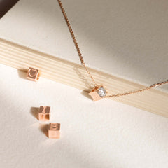 Isabel Bernard La Concorde Nicole 14 Carat Rosegold Necklace IB340120