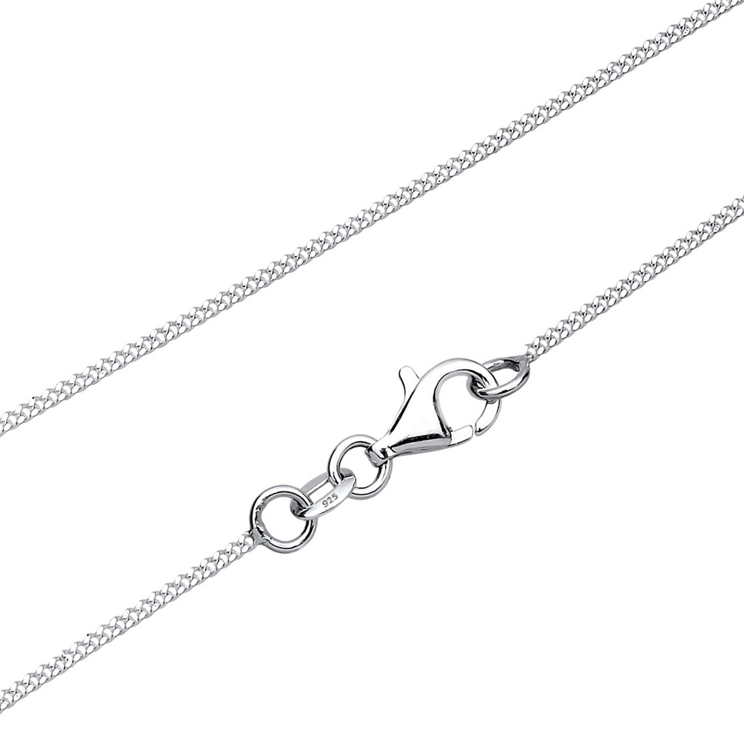 Elli 925 Sterling Silver Pearl Necklace with Diamond 2004-BF-0008078-001