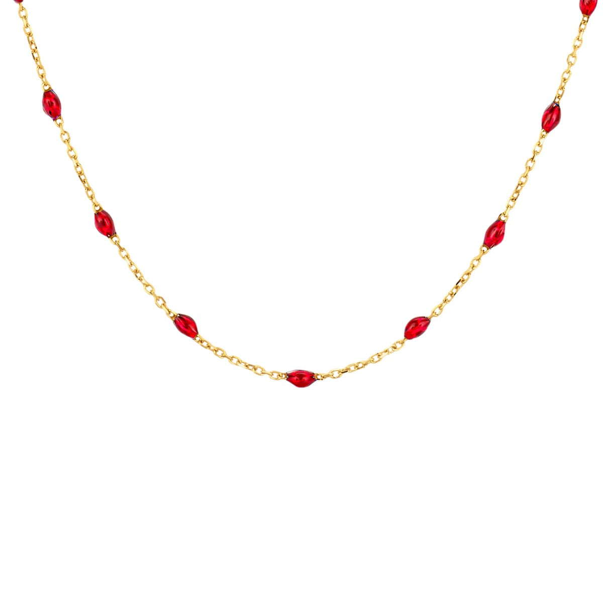 Blush 14 karat gold Necklace 3162YRR