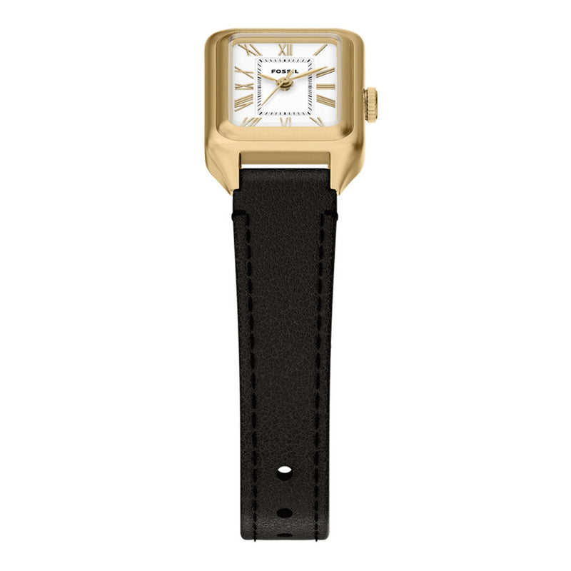 Fossil Raquel Mini Rectangular White Dial Watch ES5470-zoom-