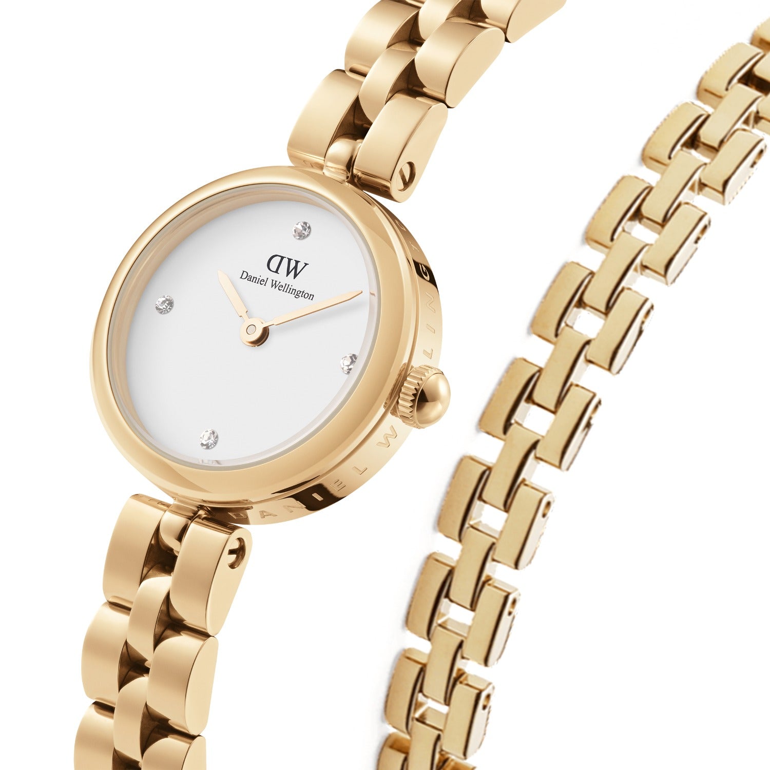 DW COMBO Elan Gold-coloured Women's Giftset DW00590022